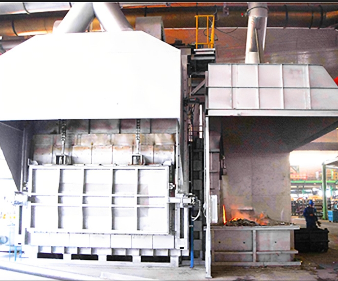 reverberatory furnace