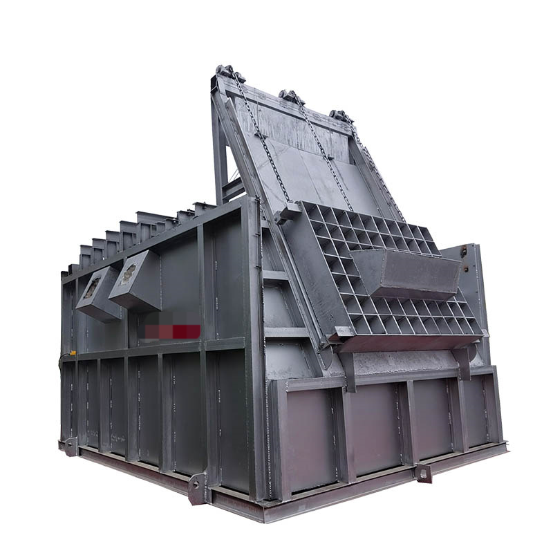 The rectangular aluminum melting furnace